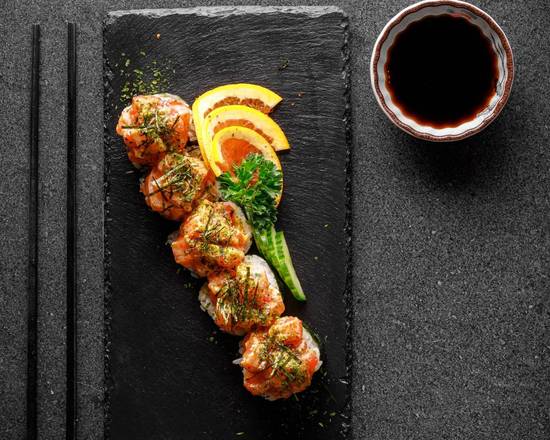 Volcan de Saumon (5 mcx) | Salmon Volcano (5 pcs) | 火山三文卷